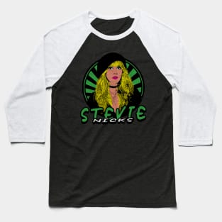 Pop Art Stevie Nicks Baseball T-Shirt